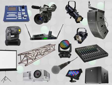 Mississauga Audio Visual Rentals equipments